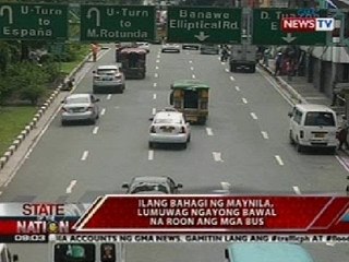 SONA: Lokal na pamahalaan ng Maynila, hindi babawiin ang ordinansang nagbabawal sa mga bus
