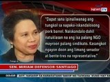 BP: Sen. Miriam Defensor-Santiago, nahabaan pero nakulangan daw sa SONA ni PNoy