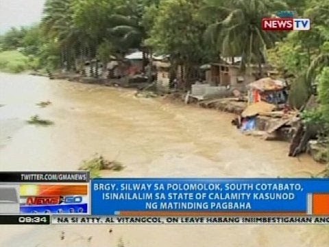 NTG: Brgy. Silway sa Polomok, South Cotabato, isinailalim sa State of Calamity