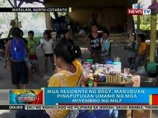 BP: Mga residente ng Brgy. Manubuan, Matalam, N.Cotabato, pinaputukan umano ng mga miyembro ng MILF