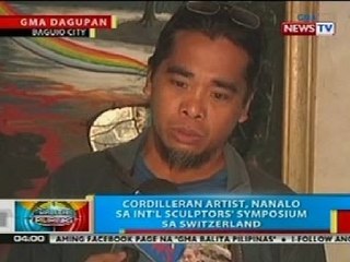BP: Cordilleran artist, nanalo sa int'l sculptors' symposium sa Switzerland