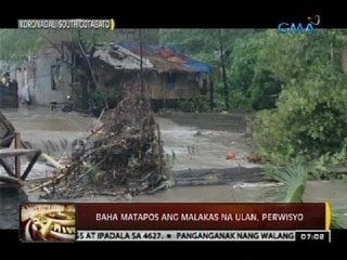 24 Oras: Baha matapos ang malakas na ulan sa North at South Cotabato, perwisyo