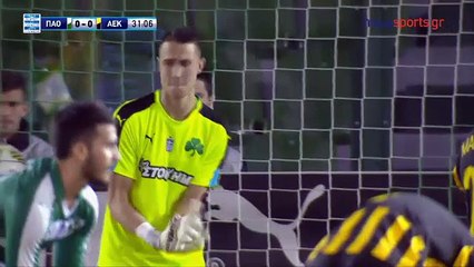 Παναθηναϊκός-ΑΕΚ  0-0 (HL)