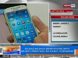 NTG: Bilang ng mga smartphone apps na may praktikal na gamit, dumarami
