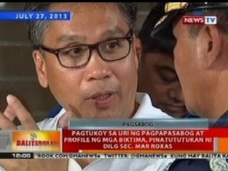 BT: Pagtukoy sa uri ng pampasabog at profile ng mga biktima, pinatututukan ni Sec. Roxas