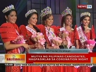 BT: Mutya ng Pilipinas candidates, nagpasiklab sa coronation night