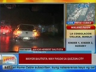 UB: Mayor Bautista: May pasok sa QC