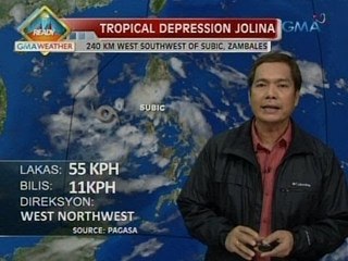 24Oras: Bagyong Jolina, inaasahang lalabas ng PAR sa Huwebes