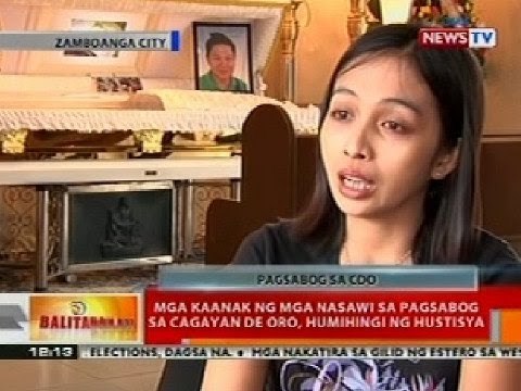 BT: Mga kaanak ng mga nasawi sa pagsabog sa CDO, humihingi ng hustisya