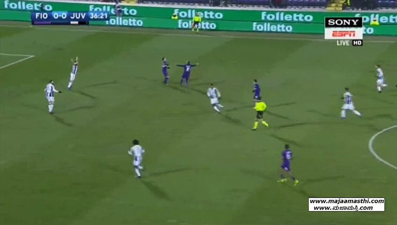 1-0 Nikola Kalinić Goal HD - Fiorentina 1-0 Juventus - 15.01.2017 HD