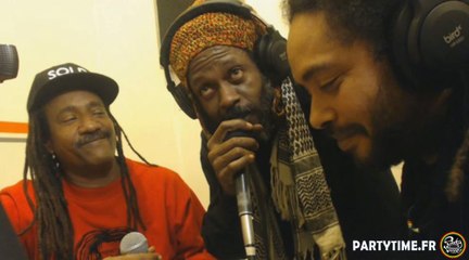 Guy'Al MC, Daweed, Straïda D et Dj Kaprisson at Party Time Reggae radio show - 15 JAN 2017