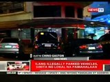 QRT: Ilang illegally-parked vehicles, sinita ng lokal na pamahalaan