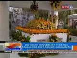 NTG: 4th death anniversary ni dating Pangulong Cory Aquino, ginugunita