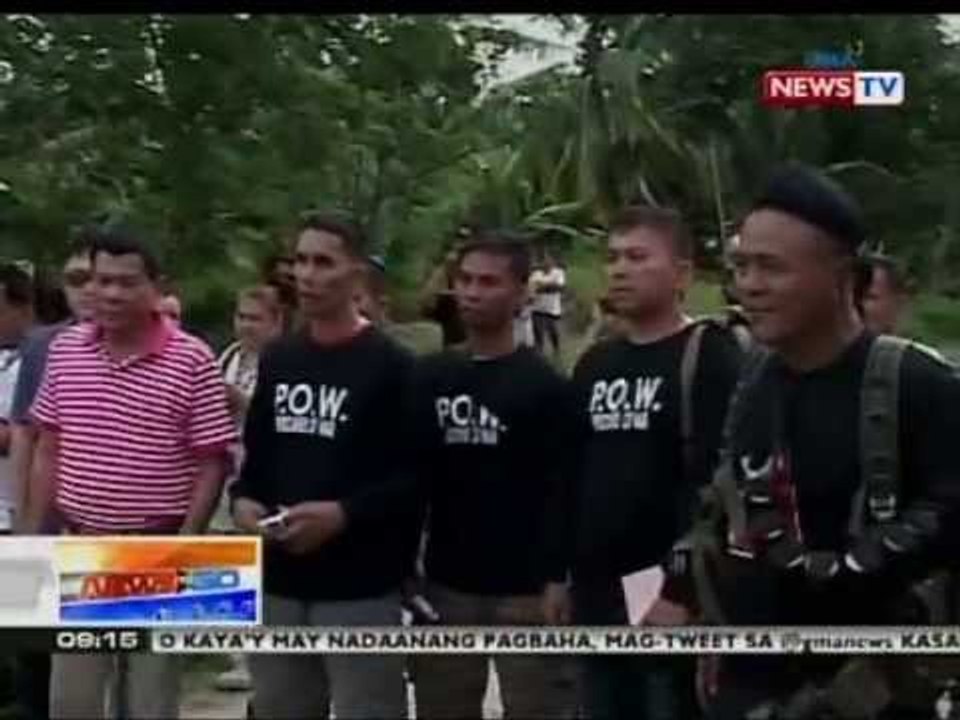 NTG: 5 sundalong dinakip noong Hunyo sa Davao City, pinakawalan na ng NPA