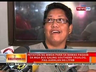 Petisyon ng MMDA para sa bawas-pasahe sa mga bus galing southern tagalog, pag-aaralan ng LTFRB