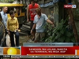 BT: Sanggol na lalaki, nakita sa terminal ng mga jeep sa Cubao