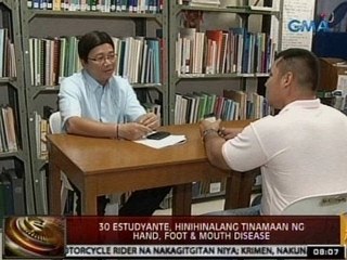 24Oras: 30 estudyante, hinihinalang tinamaan ng hand, foot & mouth disease