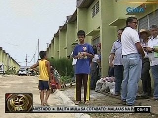 24 Oras: Ilang lumikas mula sa gilid ng San Juan River, masaya sa bagong bahay