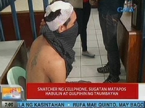 UB: Snatcher ng cellphone sa Pasay, sugatan matapos habulin at gulpihin ng taumbayan