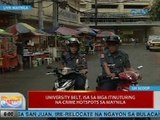 UB: U-Belt, isa sa mga itinuturing na crime hotspots sa Maynila
