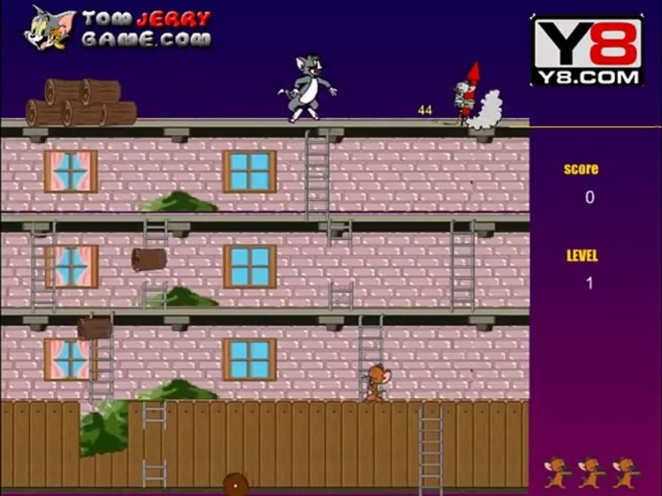 Tom And Jerry cartoon games - Nibbles Recuse