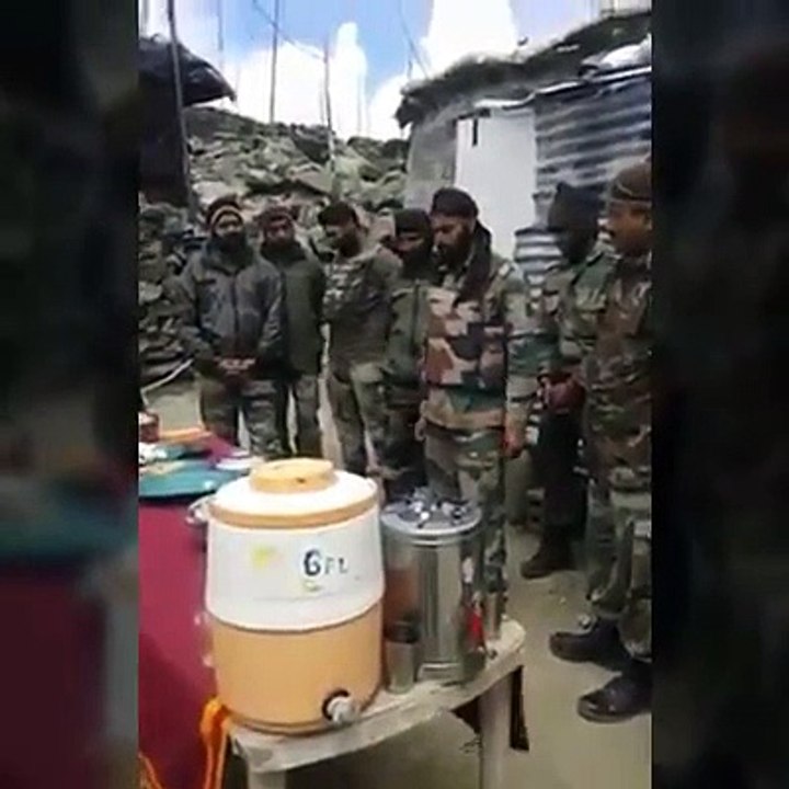 Sikh soldier video