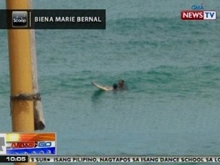 NTG: Isang surfer, sinagip ang isang binatang nalunod sa beach sa Sta. Maria, Ilocos Sur