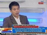 NTG: Panayam kay Prof. Jay Batongbacal kaugnay sa nangyaring engkwentro sa Balintang Channel