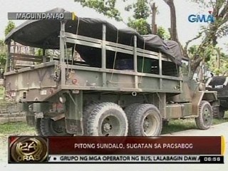 24 Oras: Pitong sundalo, sugatan sa pagsabog