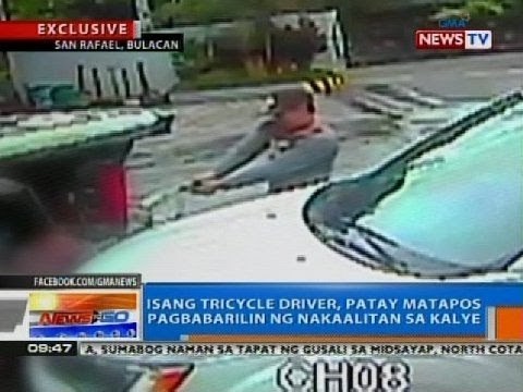 NTG: Isang tricycle driver, patay matapos pagbabarilin ng nakaalitan sa kalye