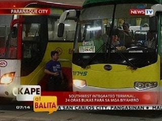 KB: Southwest Integrated Terminal, 24 oras bukas para sa mga biyahero