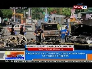 NTG: 8 kumpirmadong patay sa pagsabog sa Cotabato City