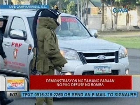 Bomb squad ng QCPD, handa raw sakaling magkaroon ng pambobomba o bomb threat sa lungsod