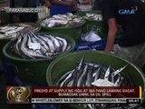 24 Oras: Presyo at supply ng isda at iba pang lamang dagat, bumagsak dahil sa oil spill