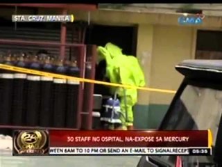 40 pasyente, inilikas mula sa pediatric ward ng Fabella Hospital dahil sa chemical spill