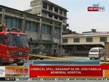 BT: Chemical spill, naganap sa Dr. Jose Fabella Memorial Hospital sa Maynila