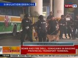 BT: Bomb and fire drill, isinagawa sa bagong provincial transport terminal sa Parañaque