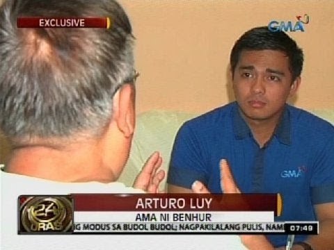 24 Oras: Ama ni Benhur Luy, suportado ang anak kaugnay ng umano'y pork barrel scam
