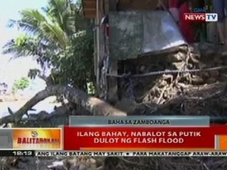 BT: Ilang bahay sa Zamboanga, nabalot sa putik dulot ng flash flood