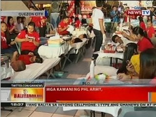 BT: Mga taong nais mag-donate ng dugo, dagsa sa bloodletting project ng Kapuso Foundation sa QC