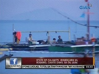 24 Oras: State of calamity, idineklara sa Rosario, Cavite dahil sa oil leak