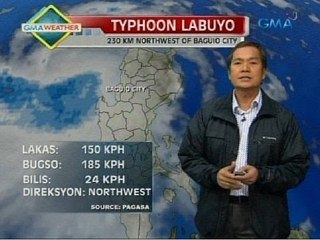 24 Oras: Bagyong Labuyo, paiigtingin ang hanging habagat kaya magiging maulan