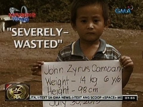 Mahigit 360 batang kulang sa timbang sa Narvacan, Ilocos Sur, natulungan Kapuso Foundation