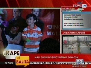 KB: Mall show ng Binoy Henyo, dinagsa