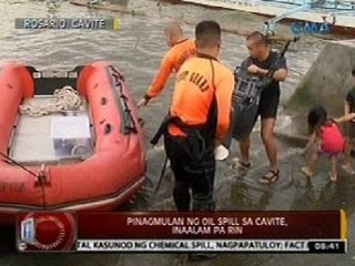 24 Oras: Pinagmulan ng oil spill sa Cavite, inaalam pa rin