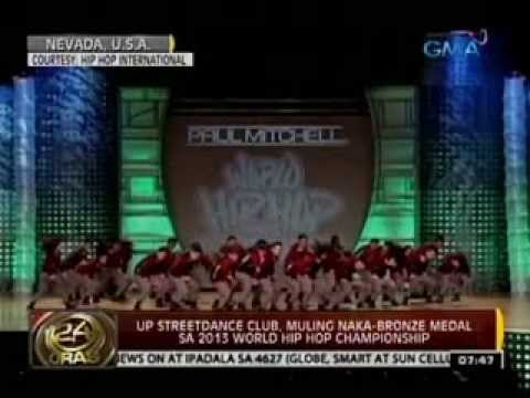 UP Streetdance Club, muling naka-bronze medal sa 2013 World Hip Hop Championship