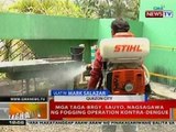 BT: Mga taga-Brgy. Sauyo, QC, nagsagawa ng fogging ops vs-Dengue