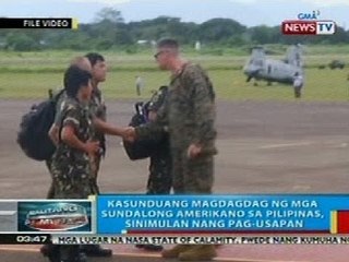 BP: Kasunduang magdagdag ng mga sundalong Amerikano sa Pilipinas, sinimulan nang pag-usapan