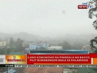 BT: Ilang komunidad na pininsala ng bagyo sa Baguio, pilit bumabangon sa kalamidad