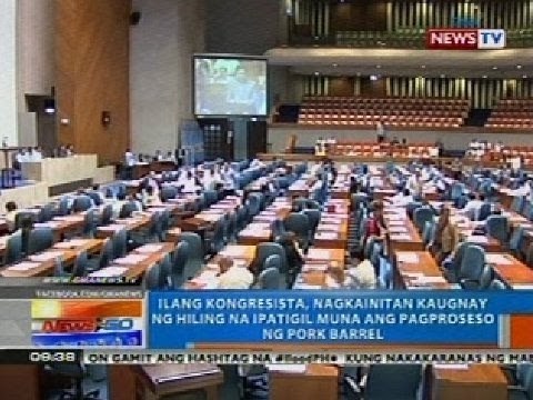 Ilang kongresista, nagkainitan kaugnay ng hiling na ipatigil muna ang pagproseso ng pork barrel
